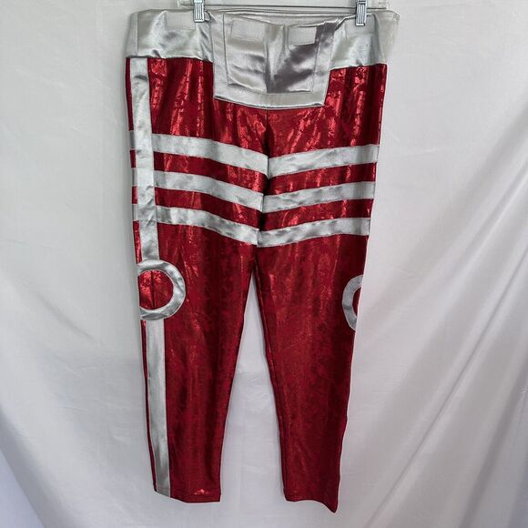 Disney MK Cast Member Uniform Stitch’s Super Sonic Robot Dancer Costume Mens Red - Picture 6 of 8